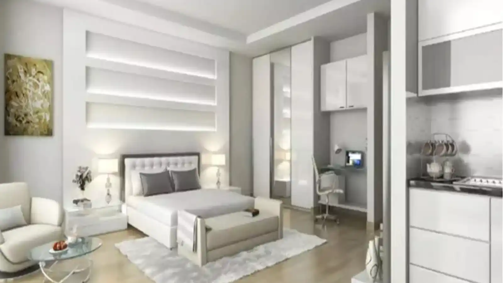 M3M-Polo-Suites-Apartments-In-Sector-65-Gurugram-Suites-Bedroom